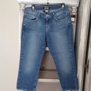 Lucky Classic Rider Crop Jeans